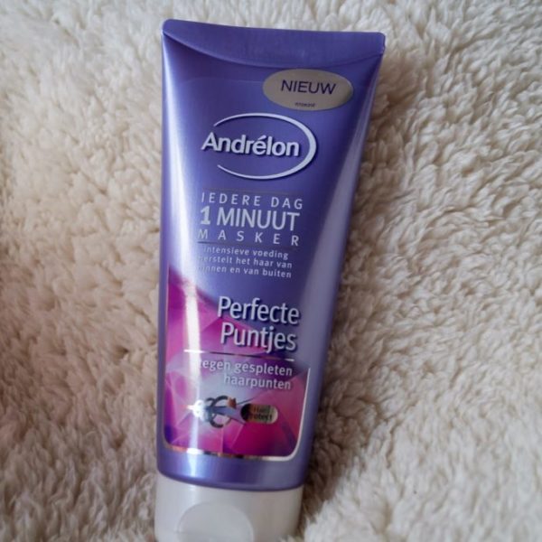 Review: Andrelon 1 minuut haarmasker perfect puntjes.