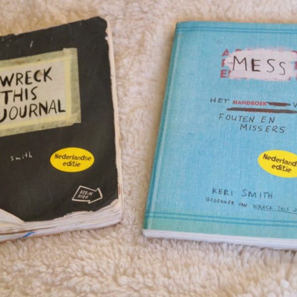 wreck this journal & mess.