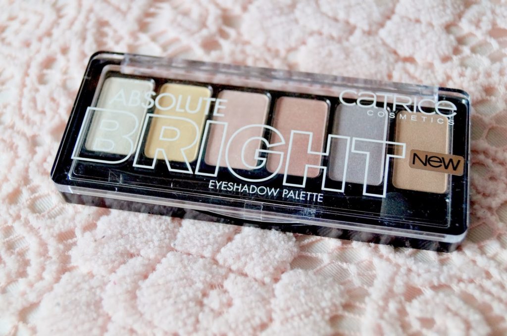 Review: Absolute bright pallet catrice.