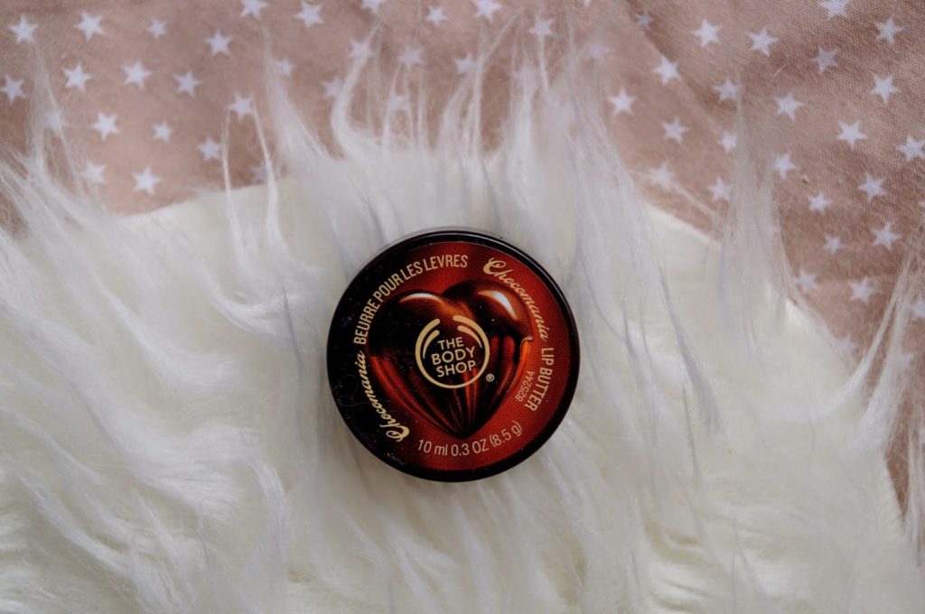 Review: The bodyshop chocolade lipbutter.