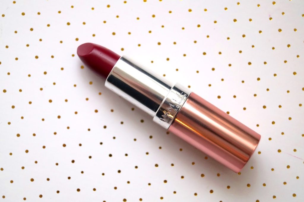 Review | Rimmel London lasting finish by kate moss lipstick, retro red!