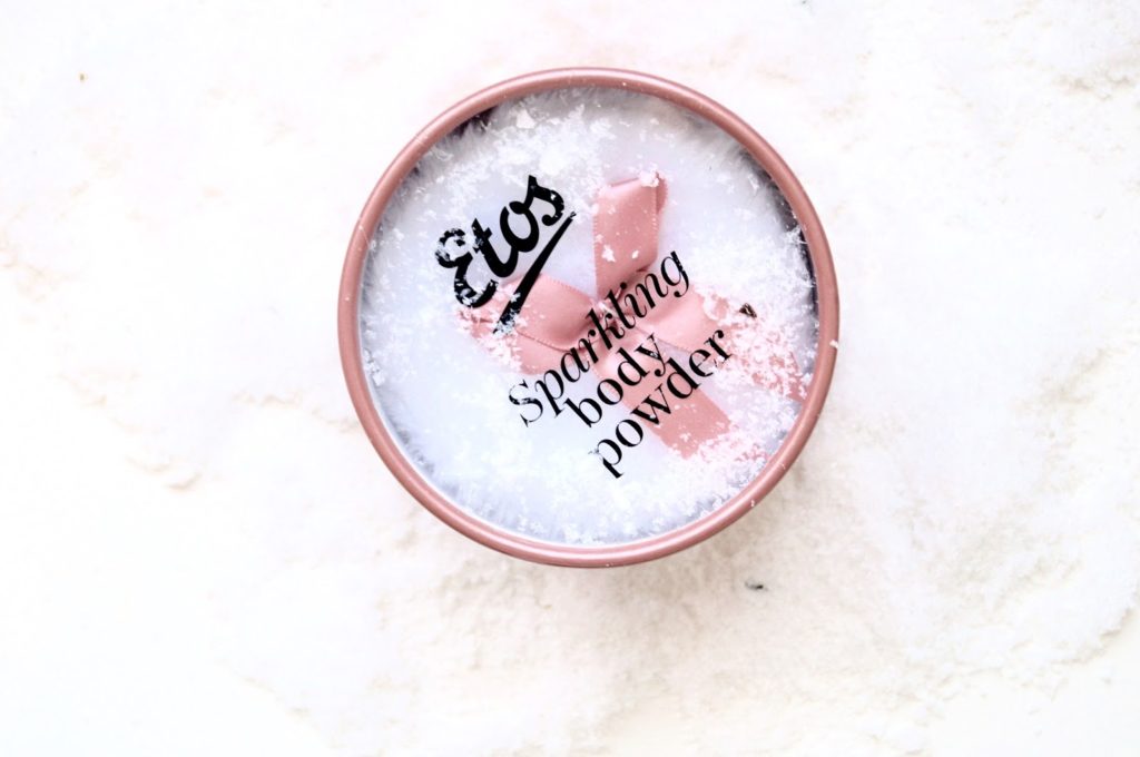 Review | Etos sparkling body powder.